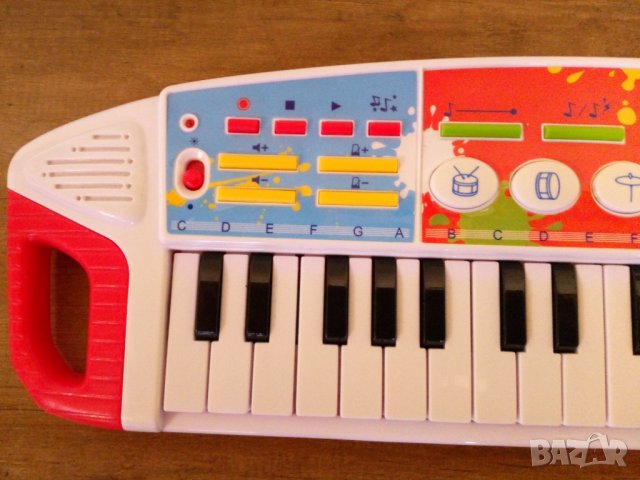 Детски Синтезатор - Йоника 37 клавиша + запис, снимка 3 - Музикални играчки - 34580960