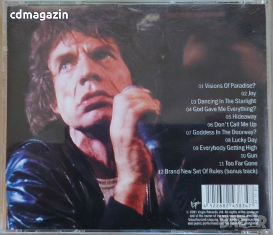 Компакт дискове CD Mick Jagger ‎– Goddessinthedoorway, снимка 2 - CD дискове - 35377755