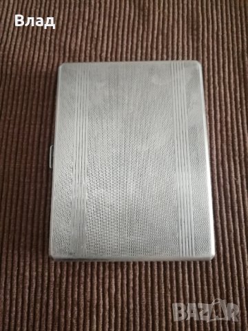 Сребърна табакера, снимка 1