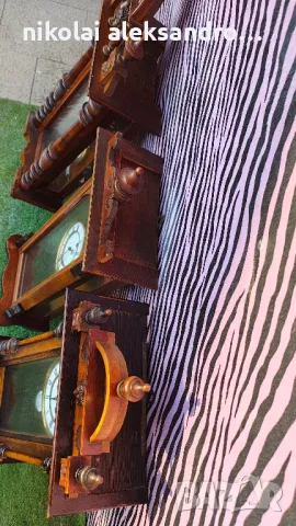 стар немски часовник , снимка 3 - Антикварни и старинни предмети - 48409856