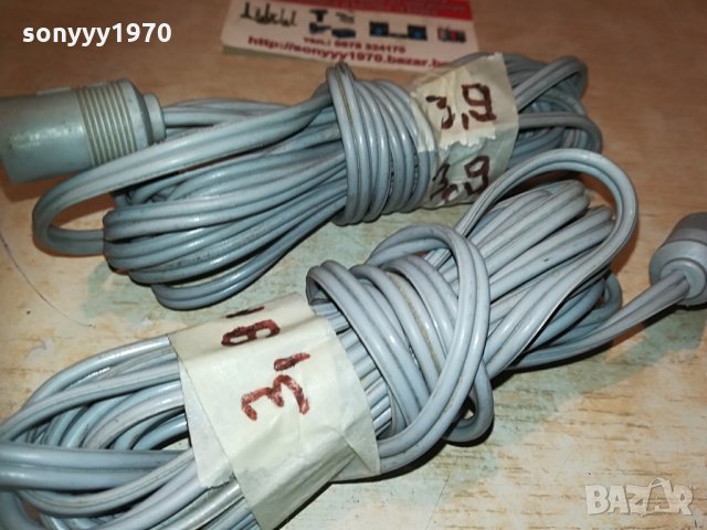 GRUNDIG GERMANY 2х3.9м кабели за колони 0604212046, снимка 7 - Тонколони - 32452071