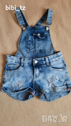 Къси дънки,гащиризони, снимка 2 - Детски панталони и дънки - 36980630