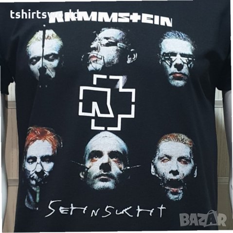 Нова мъжка тениска с дигитален печат на музикалната група RAMMSTEIN - Sehnsucht, снимка 12 - Тениски - 28166839