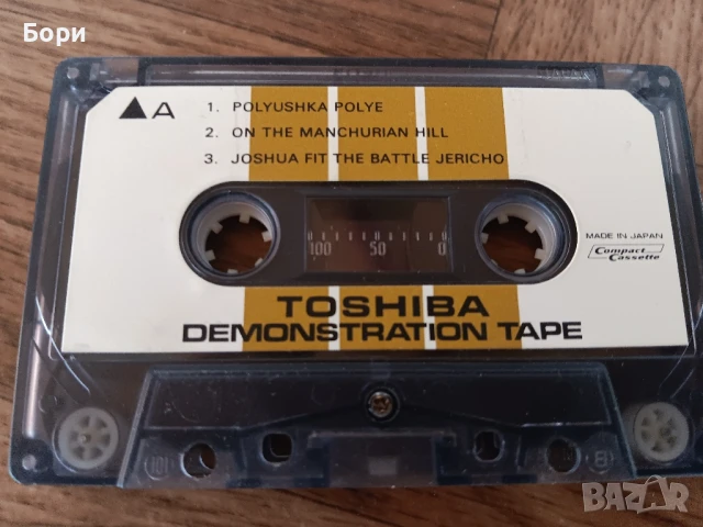 TOSHIBA DEMO касета, снимка 2 - Аудио касети - 51227574