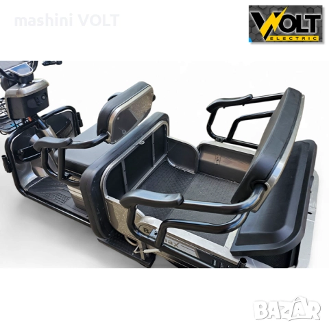 Триместна CARGO електрическа триколка BULLMAX B10, 2000W, 60V, 40Ah, снимка 3 - Инвалидни скутери - 46103822