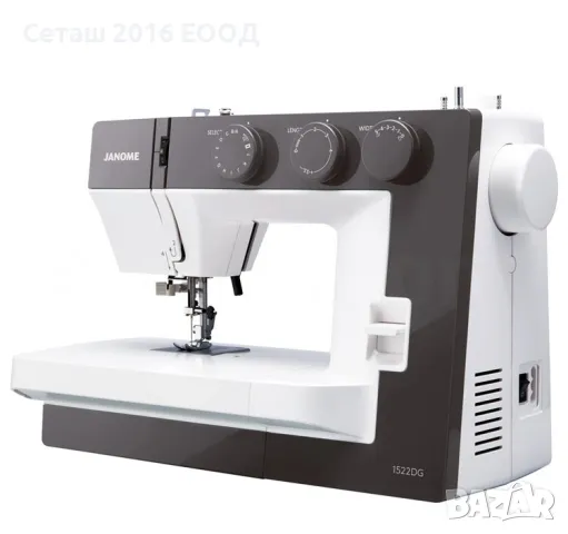 Домашна шевна машина Janome 1522DG, снимка 2 - Шевни машини - 47372069