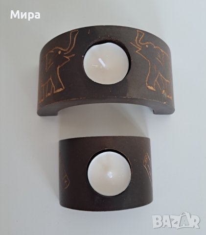 Свещници , снимка 2 - Декорация за дома - 39100505