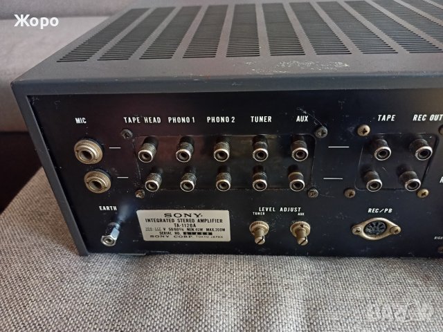 ⏯️С клип. Sony ta-1120A първият ES модел на Sony, снимка 8 - Ресийвъри, усилватели, смесителни пултове - 32142192