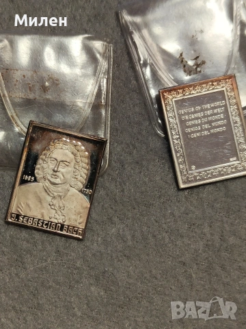 сребърни  по 10 грама , снимка 3 - Нумизматика и бонистика - 53211176