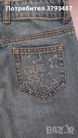 Детски дънки GUESS,Benneton 7-8г, снимка 2 - Детски панталони и дънки - 52438694