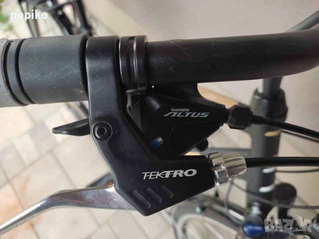 Продавам колела внос от Германия алуминиев велосипед SAVENO OACLAND 28 цола SHIMANO DEORE, снимка 7 - Велосипеди - 37529496