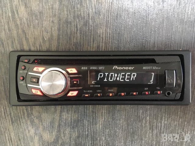 Pioneer DEH-2300UB CD плейър/тунер, снимка 5 - Ресийвъри, усилватели, смесителни пултове - 38117031