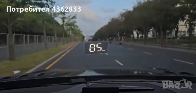 Универсален Gps HUD скоростомер, снимка 4 - Аксесоари и консумативи - 52656545