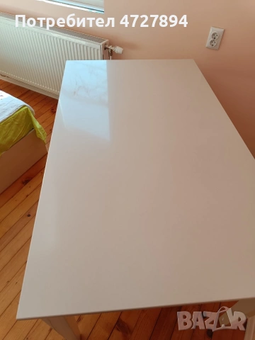 Луксозна трапезна маса от технически камък, снимка 4 - Маси - 53347774