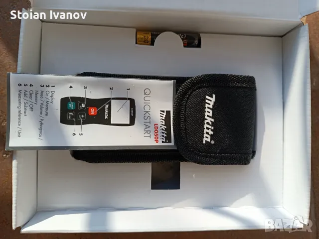 Продавам лазерна ролетка Makita LD050P, снимка 2 - Други инструменти - 49177965