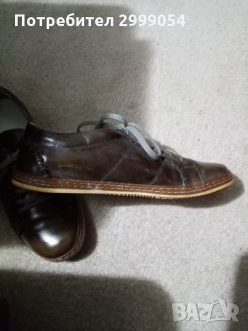 Мъжки летни кожени обувки, снимка 3 - Спортно елегантни обувки - 35538656