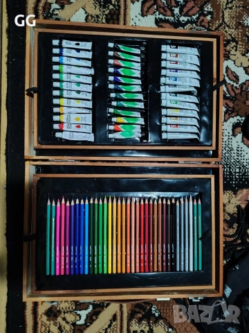 Куфар за рисуване, снимка 2 - Ученически пособия, канцеларски материали - 53561087