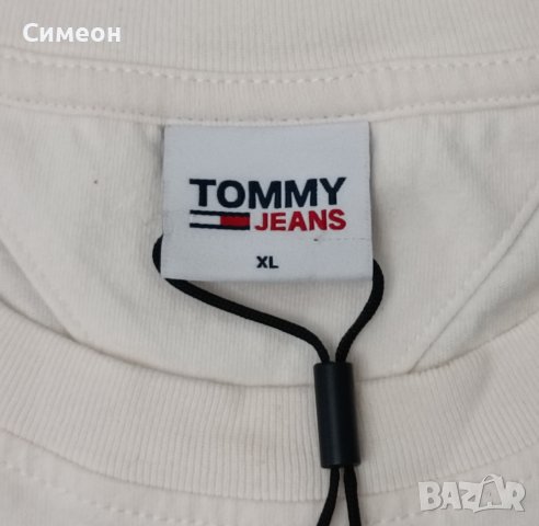 Tommy Jeans T-Shirt оригинална тениска XL памучна фланелка, снимка 4 - Тениски - 43501552