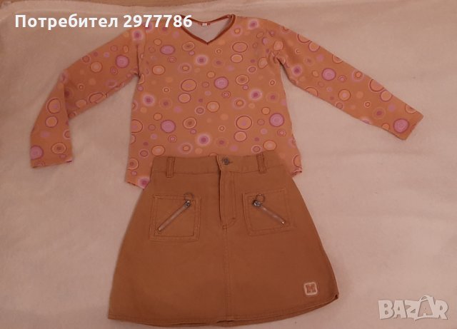 Пола и блуза, снимка 1 - Детски комплекти - 34786498