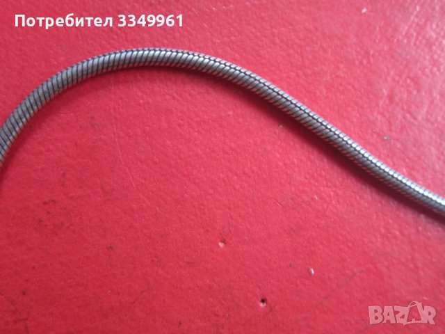 Уникална сребърна верижка ланец колие , снимка 7 - Колиета, медальони, синджири - 36622134