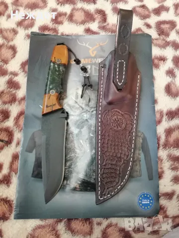 Ловен нож от стомана Слайпнър, снимка 3 - Ножове - 35400322