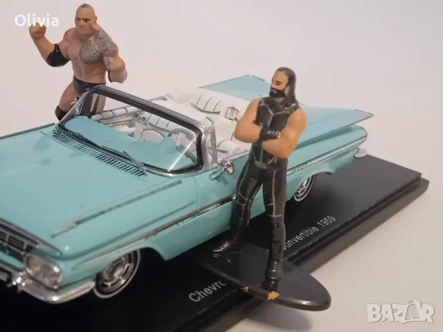 1:43 figure WWE, The Rock diorama JADA фигурки за диорама, снимка 10 - Колекции - 49531795