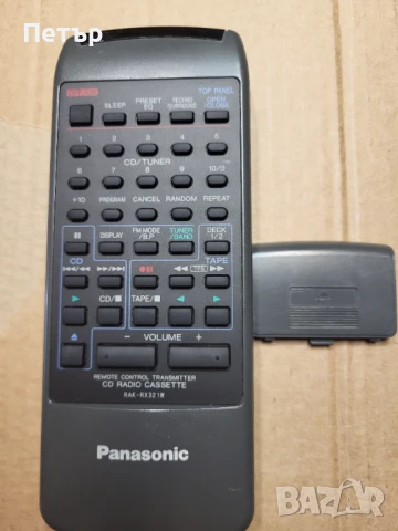  PANASONIC RAK-RX321W-Дистанционно за касетофони COBRA, снимка 5 - Дистанционни - 50936879
