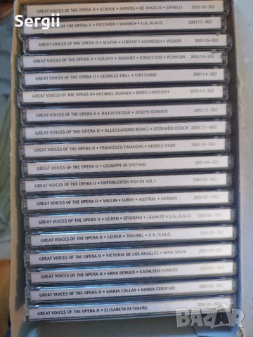 Сет 36 cd Great voices of the opera II