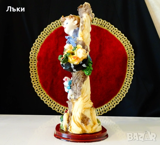 Порцеланова статуетка момче,куче,VH Collection. , снимка 3 - Статуетки - 51571569