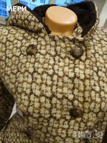 Вълнено бутиково Манто International Style, снимка 10 - Палта, манта - 27563594