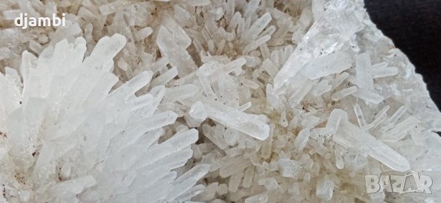 №29,Кварцова друза, Кристали Родопи,BGminerals,, снимка 7 - Декорация за дома - 40377552