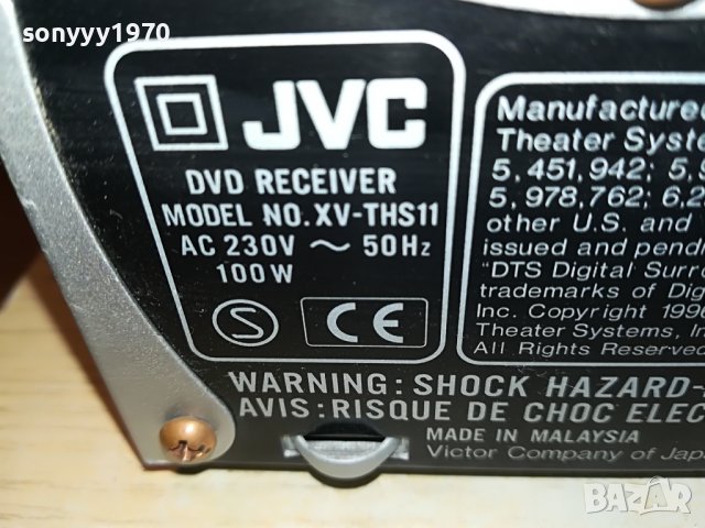 JVC HV-THS11 DVD RECEIVER 0408221112, снимка 8 - Ресийвъри, усилватели, смесителни пултове - 37592450