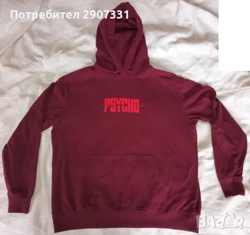 суичър с качулка (hoodie) Psycho. H & M, снимка 1