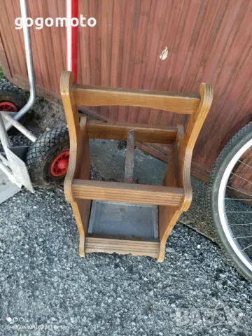 Стара ВИСОКОКАЧЕСТВЕНА масивна стойка за чадър, чадъри  ☂️, ☔, снимка 2 - Други стоки за дома - 49469228