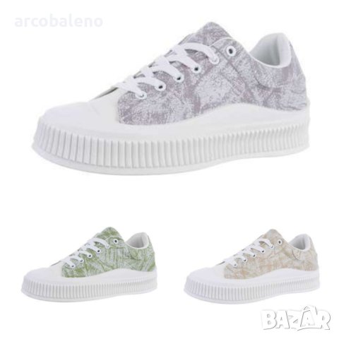 Дамски ниски кецове, 3цвята 