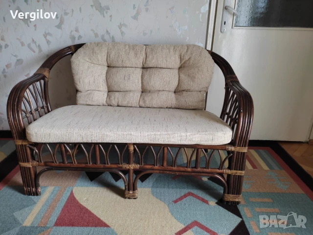 Ратанови мебели , снимка 3 - Градински мебели, декорация  - 50947591