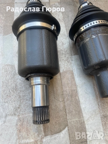 Оригинални Предни полуоски к-т с оста - Mercedes C class W204 -4 MATIC, снимка 4 - Части - 51954372