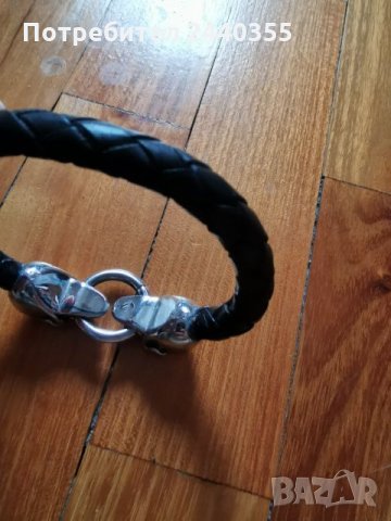 Мъжка гривна стомана , снимка 4 - Гривни - 27164975