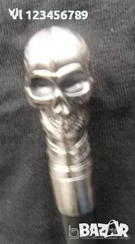 Бастун Череп, със скрит кинжал (РЕПЛИКА 1815) -, снимка 2 - Бастуни - 50743067