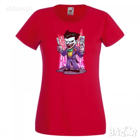 Дамска тениска DC Joker Star Wars Игра,Изненада,Подарък,Геймър,, снимка 4 - Тениски - 36787224