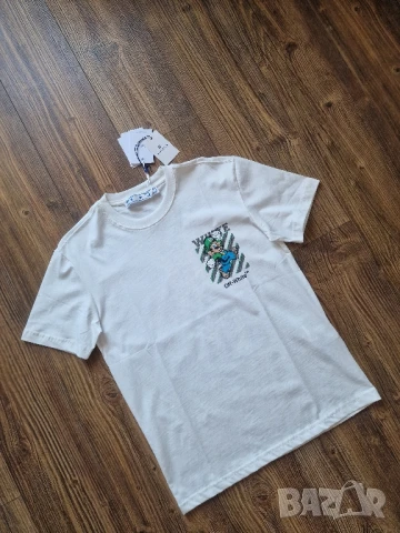 Страхотна мъжка тениска OFF WHITE & MARIO размер S M L XL , снимка 14 - Тениски - 50792263