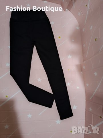 Дамски черен панталон тип клин, снимка 7 - Клинове - 43330449
