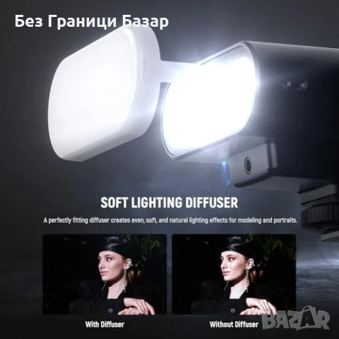 Нова Мини светкавица NEEWER Z160 22Ws за камера Canon Nikon Sony Fuji, снимка 7 - Светкавици, студийно осветление - 50551625