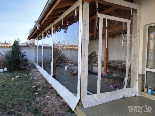 Ветроупорни завеси, снимка 2 - Градински мебели, декорация  - 32985428