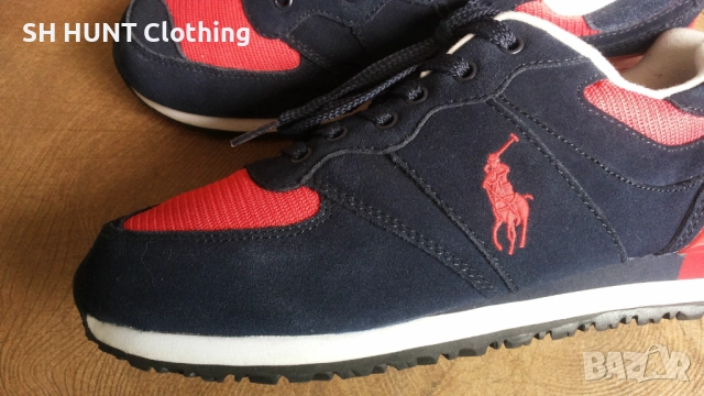 POLO RALPH LAUREN Slaton Pony Размер EUR 43 / UK 9 мъжки обувки 91-13-S, снимка 4 - Ежедневни обувки - 52652468
