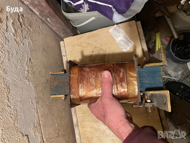 Бобина намотка траф медна шина кабел, снимка 4 - Друга електроника - 52705953