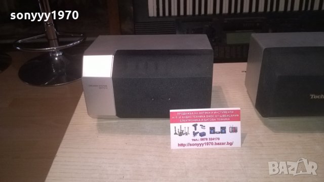 technics sb-ps75 2x60w/8ohm-2бр тонколони-внос швеция-17х12х11см, снимка 6 - Тонколони - 28039179