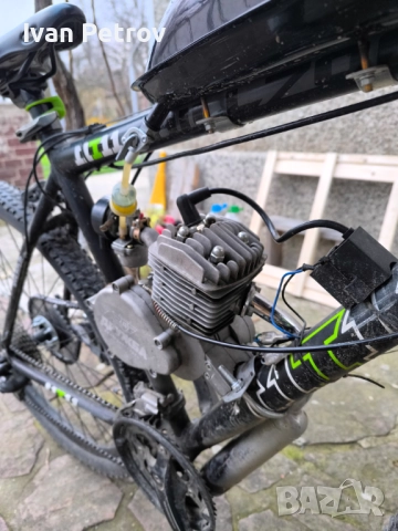 Колело с двигател 80cc, снимка 7 - Велосипеди - 52791916