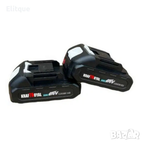 Комплект акумулаторна ножица KraftRoyal с 2 батерии и куфар — мощно и прецизно рязане, снимка 4 - Други инструменти - 53338068