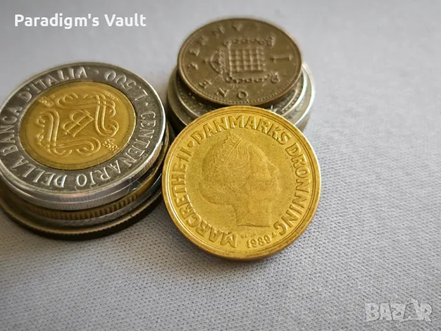 Монета - Дания - 10 крони | 1989г., снимка 2 - Нумизматика и бонистика - 47641141